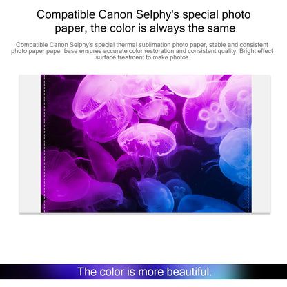 2-Pack Compatible Canon Selphy CP1300 CP1500 Ink and Paper KP-108IN KP108 6 Color Ink Cartridges and 216 Sheets 4 x 6 inch Paper Glossy for Canon Selphy CP1200, CP1000, CP910 Compact Photo Printers