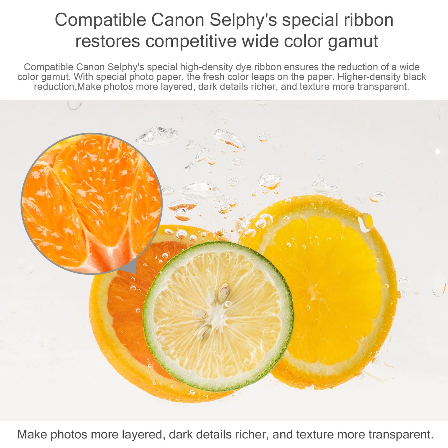 4 Pack Compatible Canon Selphy CP1300 CP1500 Ink and Paper KP-108IN Includes 432 Sheets and 12 Ink Cassettes